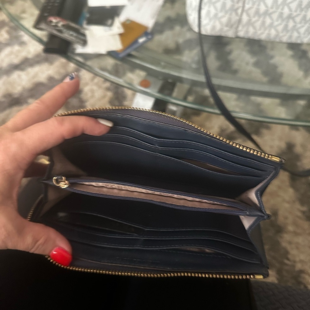 Michael Kors Navy Wallet